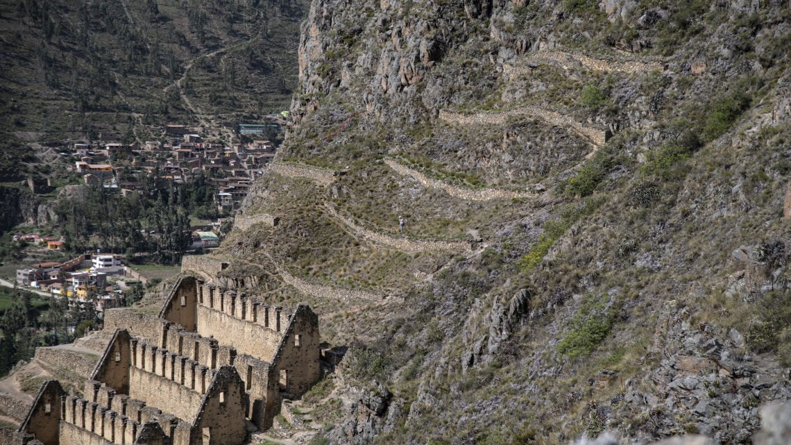 Aufstieg zu den Inka Ruinen